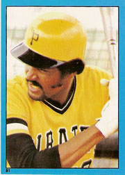 1982 Topps Baseball Stickers     081      Omar Moreno